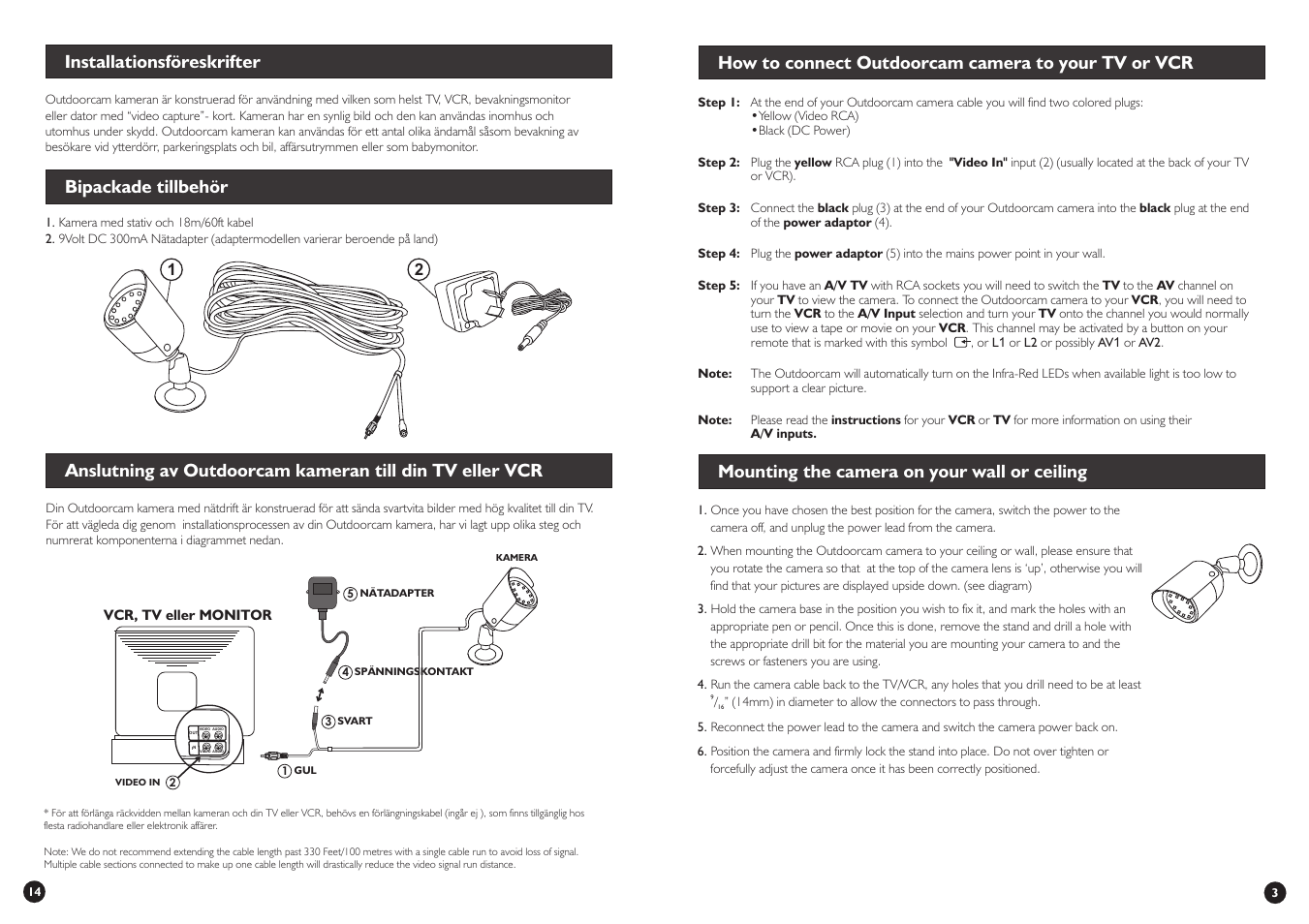 Swann OutdoorCam SW244-AUO User Manual | Page 3 / 16