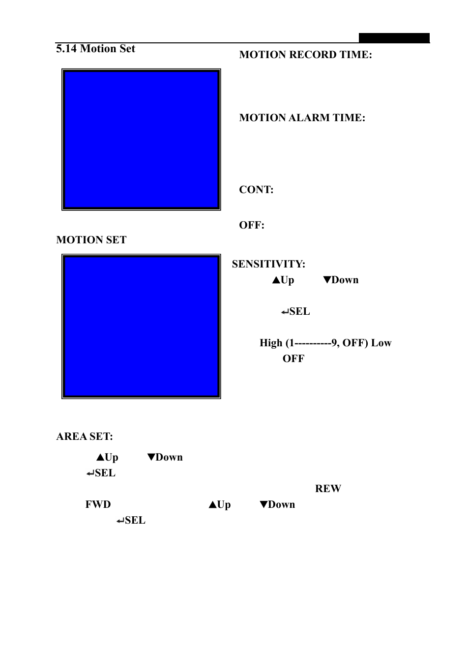 14 motion set | Swann 4-Alert SW242-DAL User Manual | Page 14 / 21