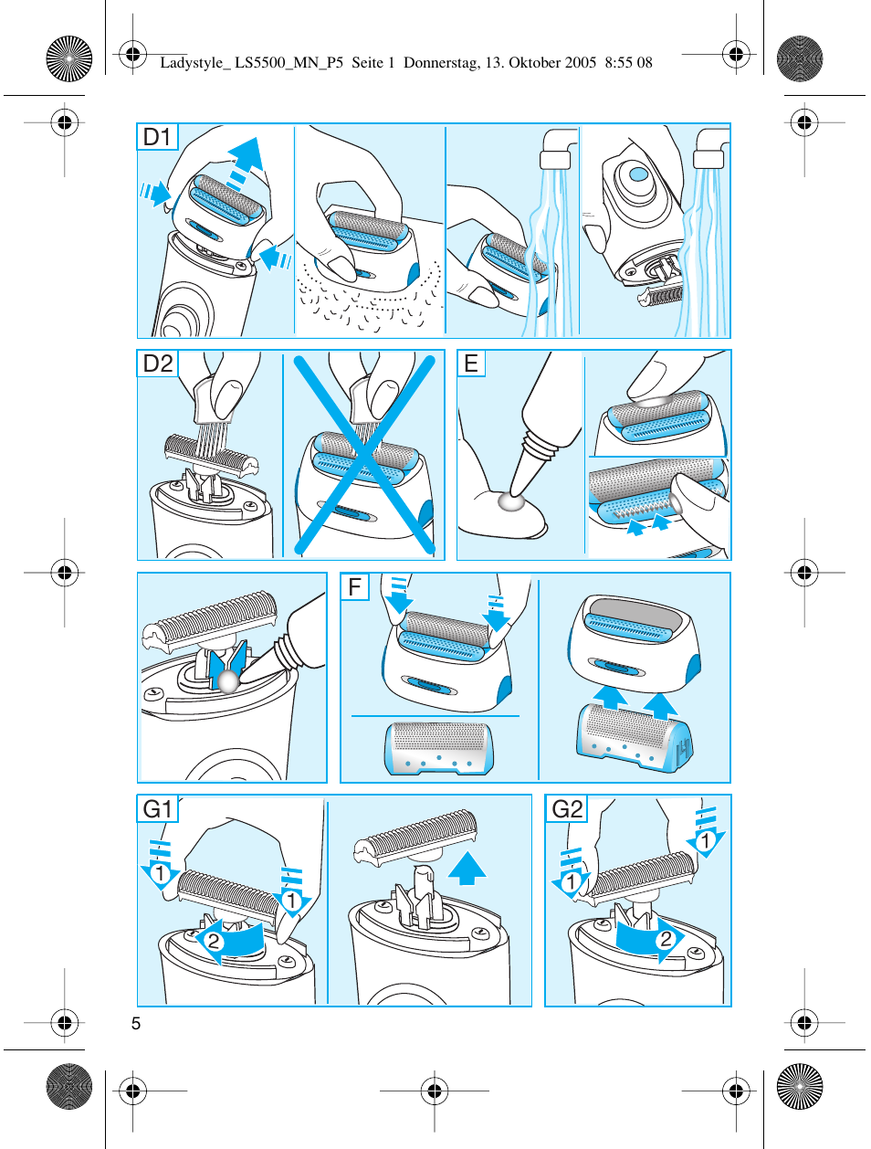 Braun LS 5500 User Manual | Page 5 / 82