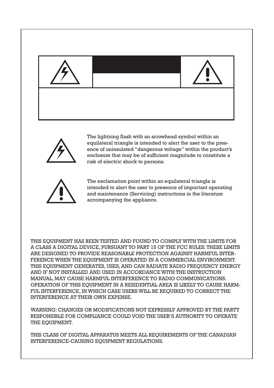 Safety precautions, Caution, Fcc compliance notice | Swann SW244-8ML User Manual | Page 2 / 44