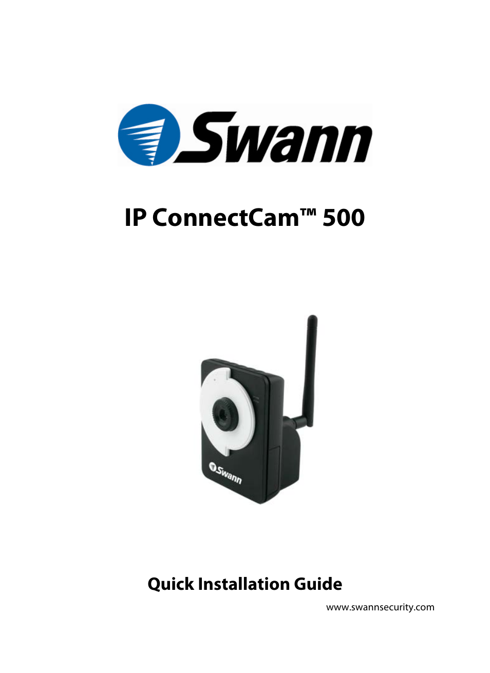 Swann CONNECT CAM 500 User Manual | 9 pages