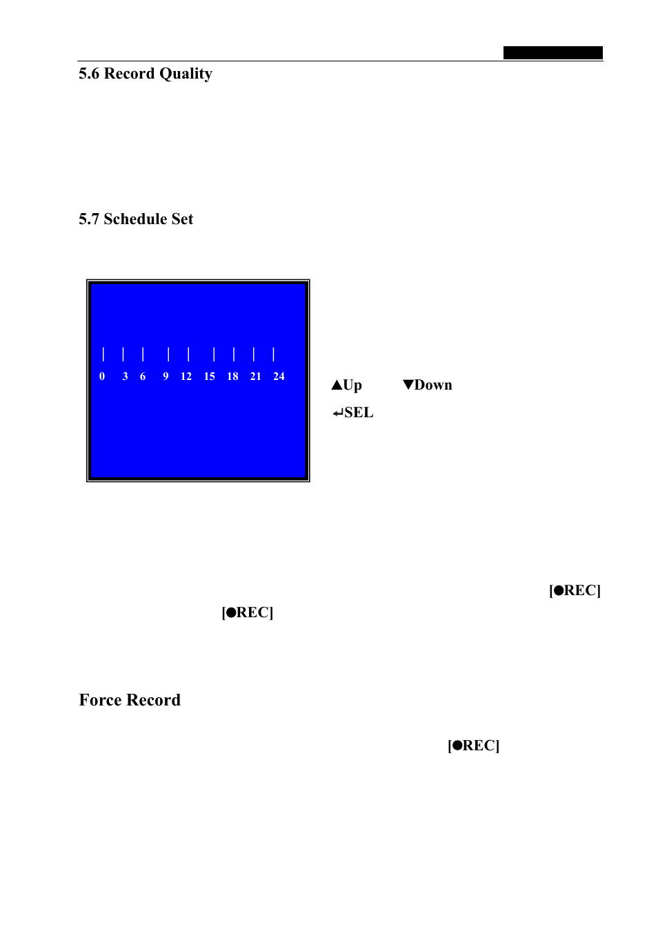 Force record | Swann SW242-LPN User Manual | Page 11 / 21