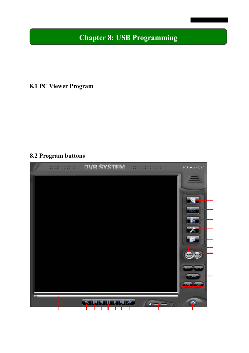 Chapter 8: usb programming | Swann SW242-LPN User Manual | Page 18 / 21