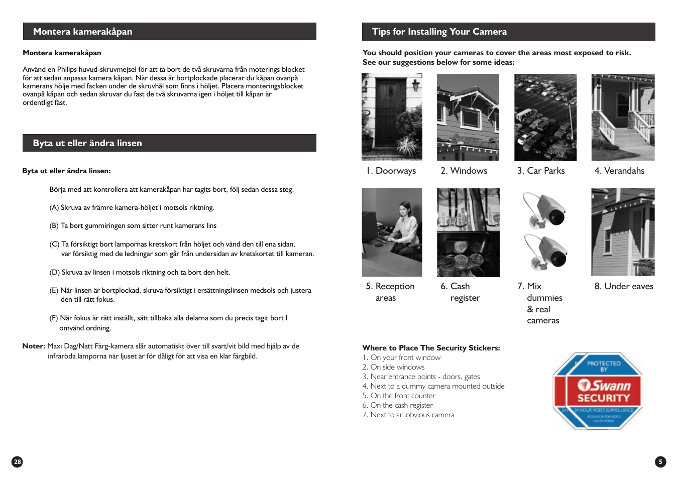 Swann SW245-SMD User Manual | Page 28 / 32