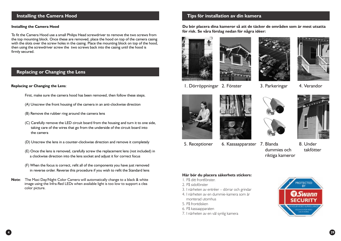 Swann SW245-SMD User Manual | Page 29 / 32
