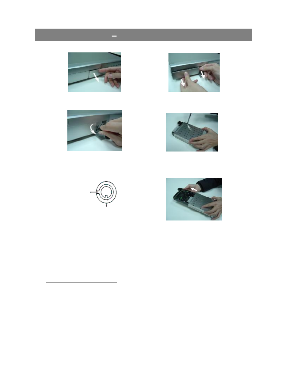 Appendix #2 – replace the hdd, Hdd hot swap function | Swann 4 CH Digital Video Recorder User Manual | Page 23 / 27