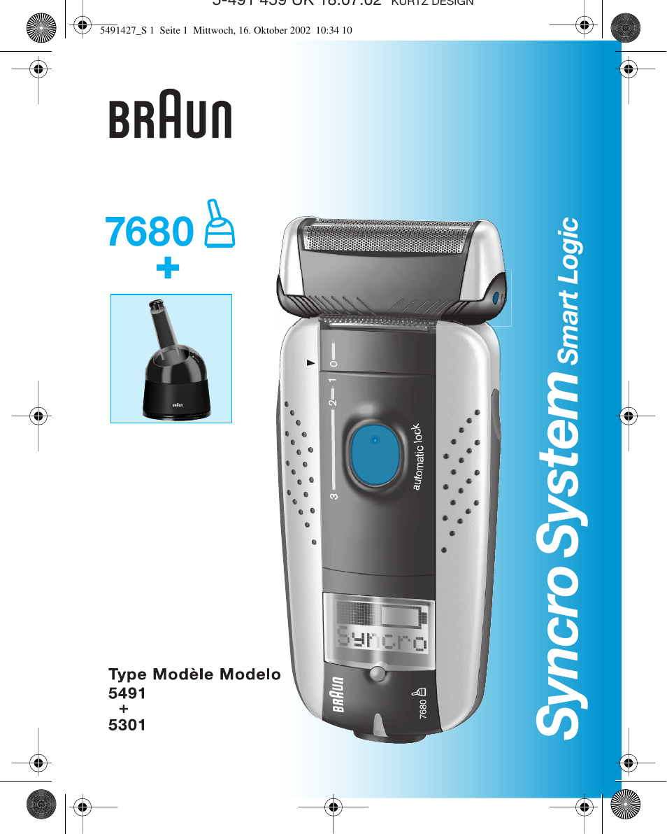 Braun 7680 User Manual | 38 pages