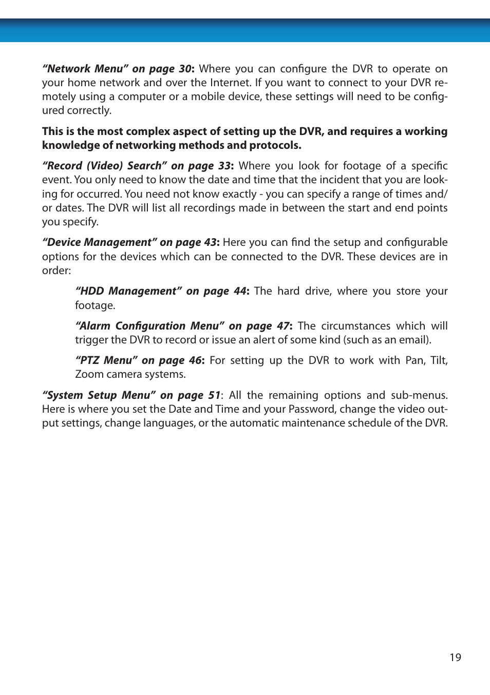 Swann 8 Channel DVR H.264 User Manual | Page 21 / 76