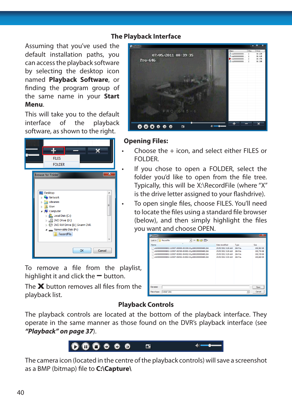 Swann 8 Channel DVR H.264 User Manual | Page 42 / 76