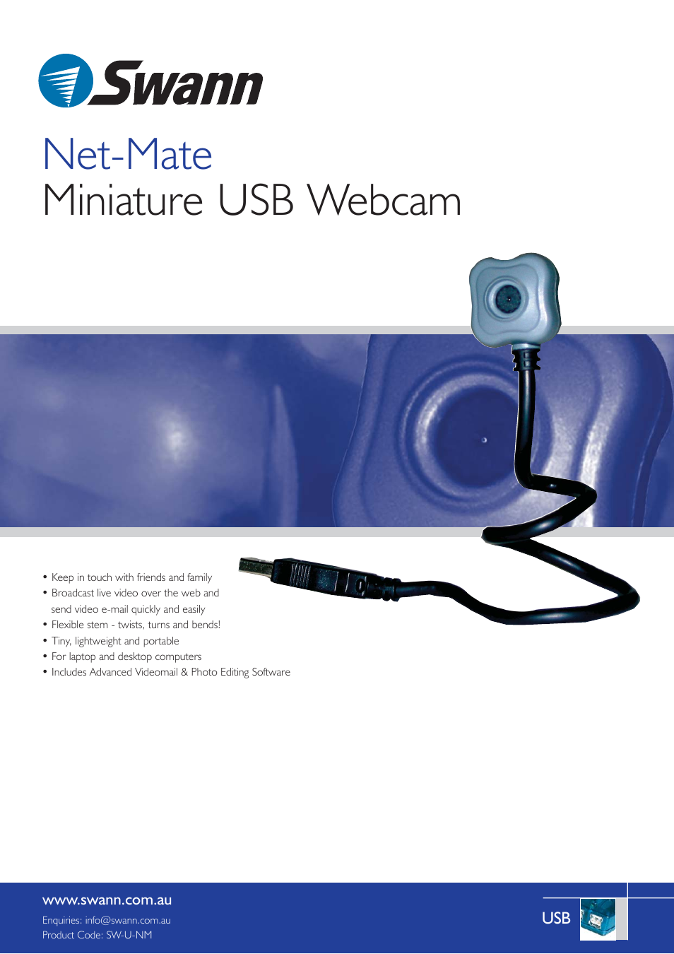 Swann Net-Mate User Manual | 2 pages