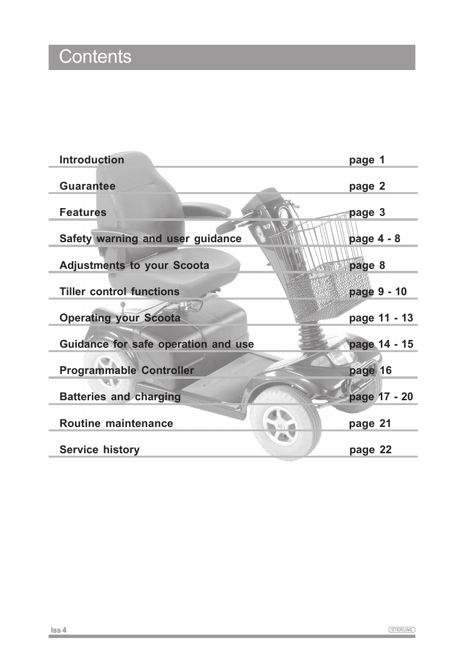 Sterling Power Products Elite XS User Manual | Page 4 / 30