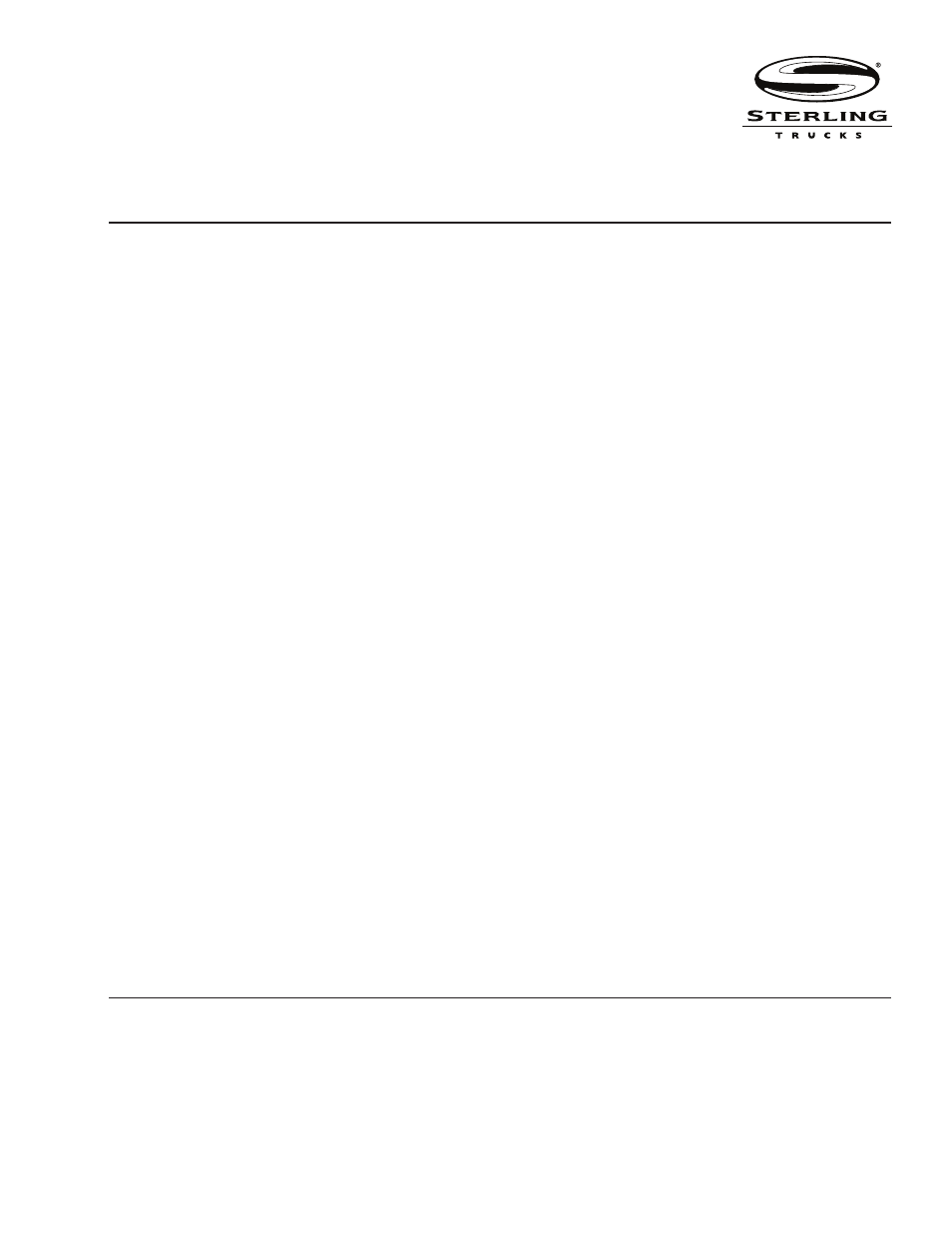 Sterling Trucks Acterra MX User Manual | 135 pages
