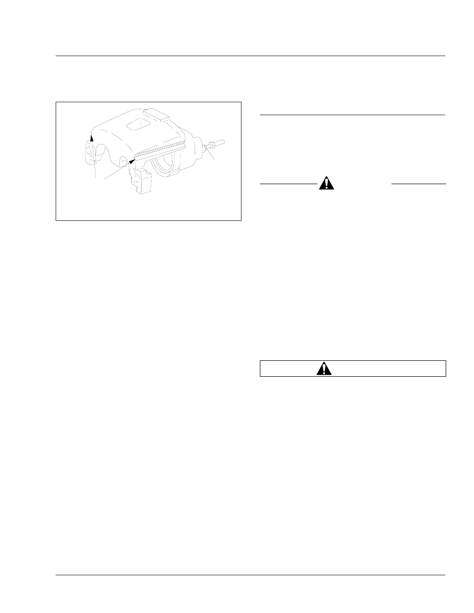 Brake inspection, Brakes, 42–24 brake inspection | Parking brake operational check, Brake component inspection, Caution, Warning | Sterling Trucks Acterra MX User Manual | Page 113 / 135