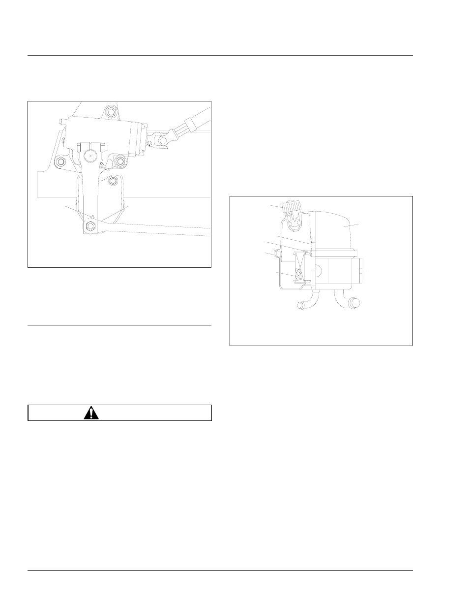 Power steering reservoir fluid level checking, Fig. 2, Steering | Nelson reservoir, Warning | Sterling Trucks Acterra MX User Manual | Page 118 / 135