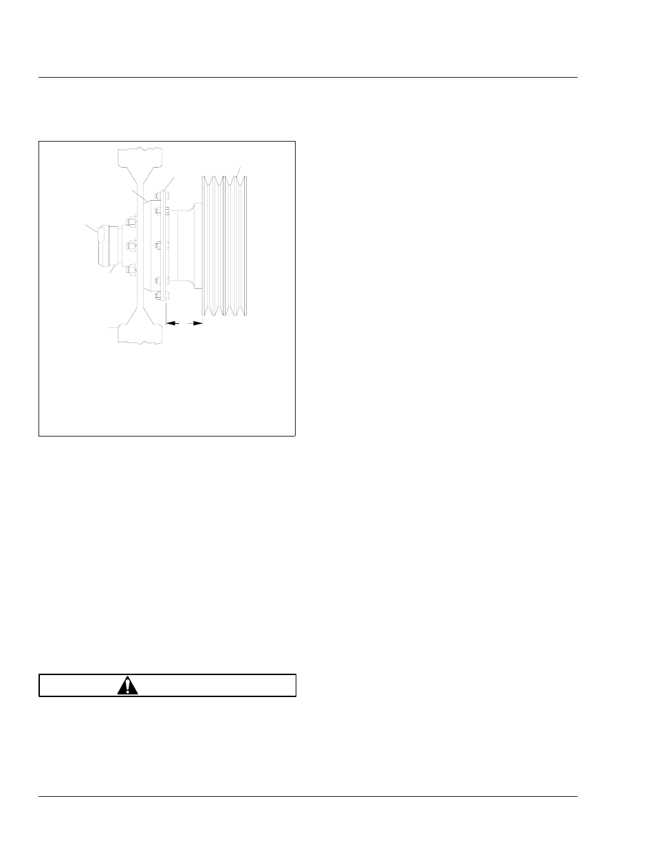 Engine cooling/radiator, Horton drivemaster, Fan clutch | Warning | Sterling Trucks Acterra MX User Manual | Page 46 / 135