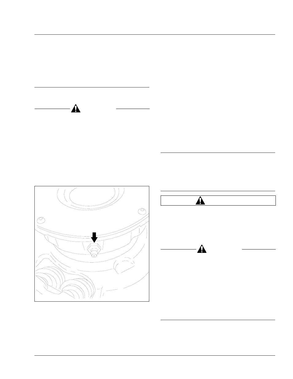 Clutch (pull-type) inspecting and adjusting, Hydraulic fluid level checking, Hydraulic fluid replacing | Clutch, Clutch release cross-shaft, 25–02 clutch (pull-type) inspecting and adjusting, 25–03 hydraulic fluid level checking, 25–04 hydraulic fluid replacing, Caution, Warning | Sterling Trucks Acterra MX User Manual | Page 49 / 135