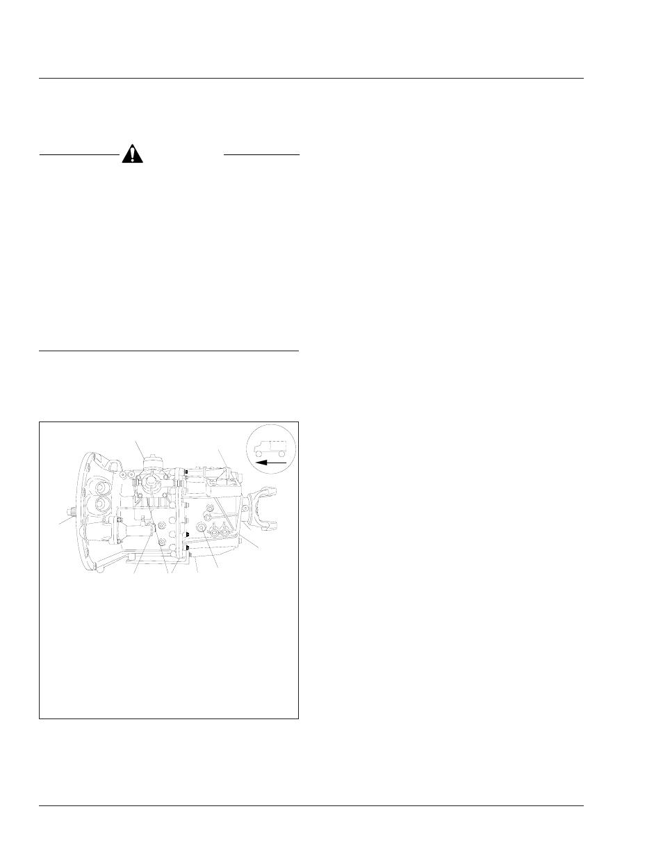 Mercedes-benz transmission leak checking, Transmission, 26–06 mercedes-benz transmission leak checking | Caution | Sterling Trucks Acterra MX User Manual | Page 65 / 135