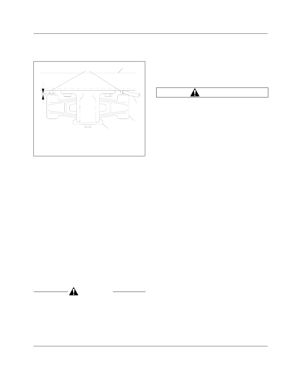 Fig. 4, Suspension, Inch taper-leaf spring component check | Freightliner airliner component clearance checking, Freightliner airliner control rod checking, Caution, Warning | Sterling Trucks Acterra MX User Manual | Page 74 / 135