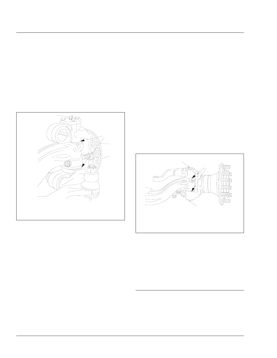 Tie rod end inspecting, Front axle, Easy steer plus | Axles with unitized wheel ends, king pins, 33–02 tie rod end inspecting | Sterling Trucks Acterra MX User Manual | Page 84 / 135