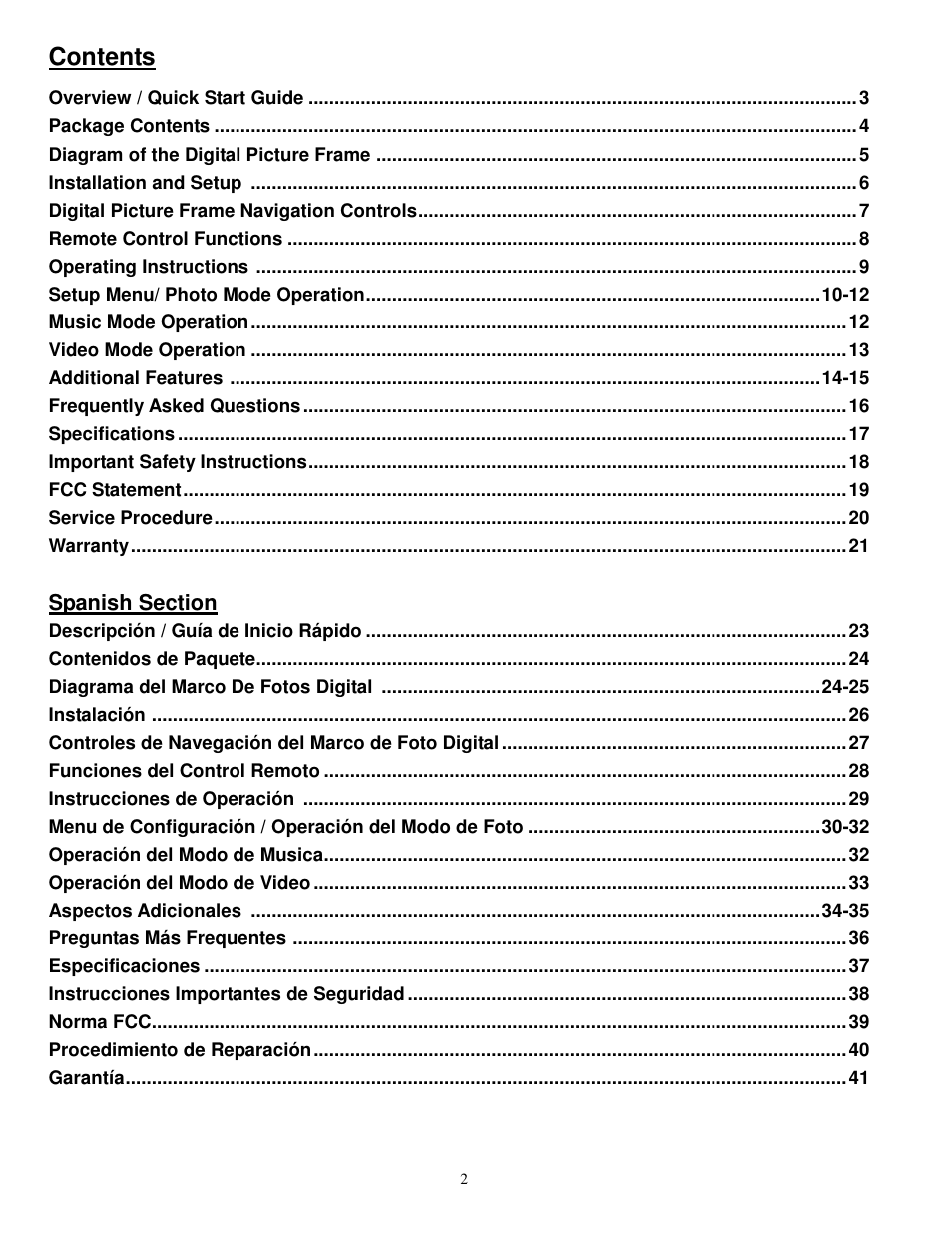 Synapse Films 11009987 User Manual | Page 2 / 41