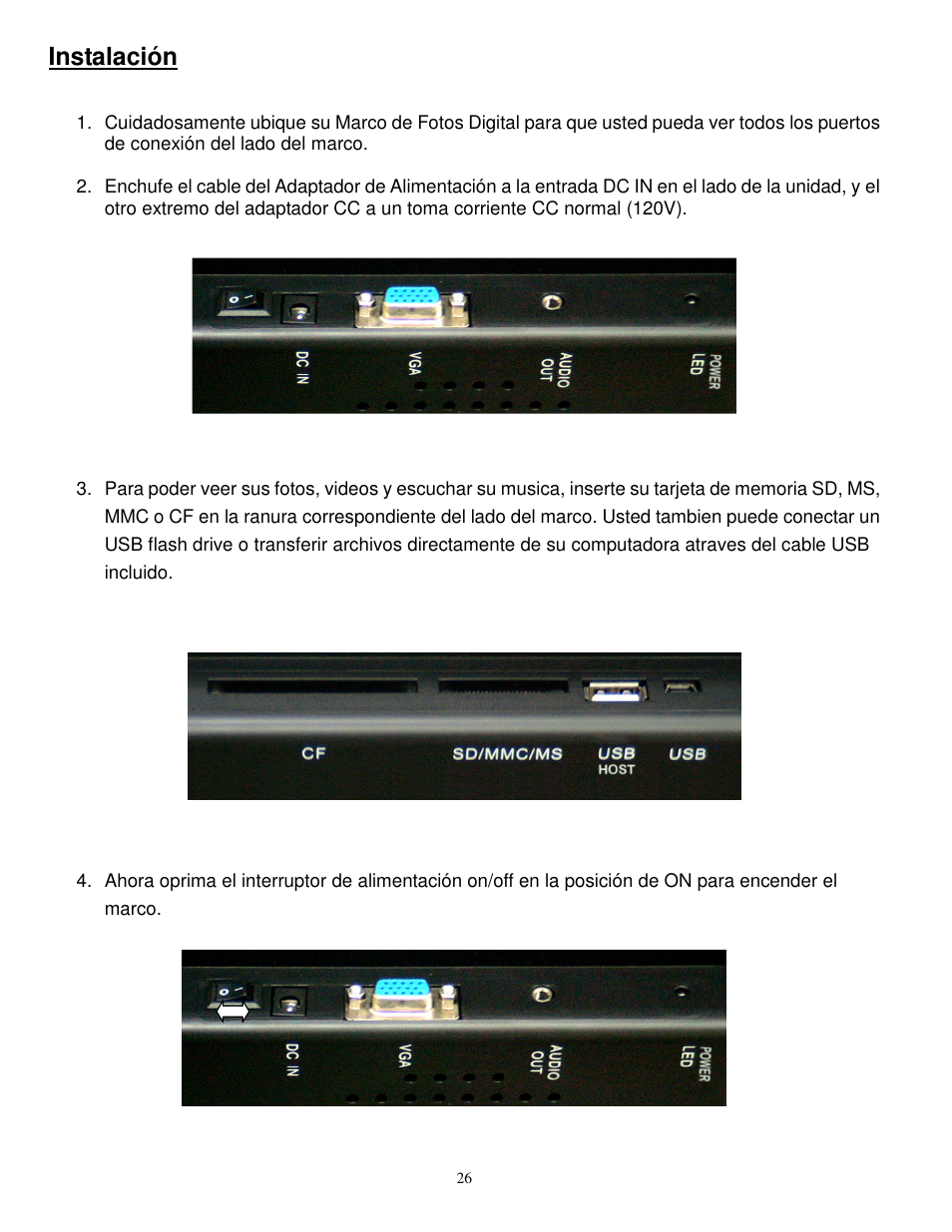 Instalación | Synapse Films 11009987 User Manual | Page 26 / 41