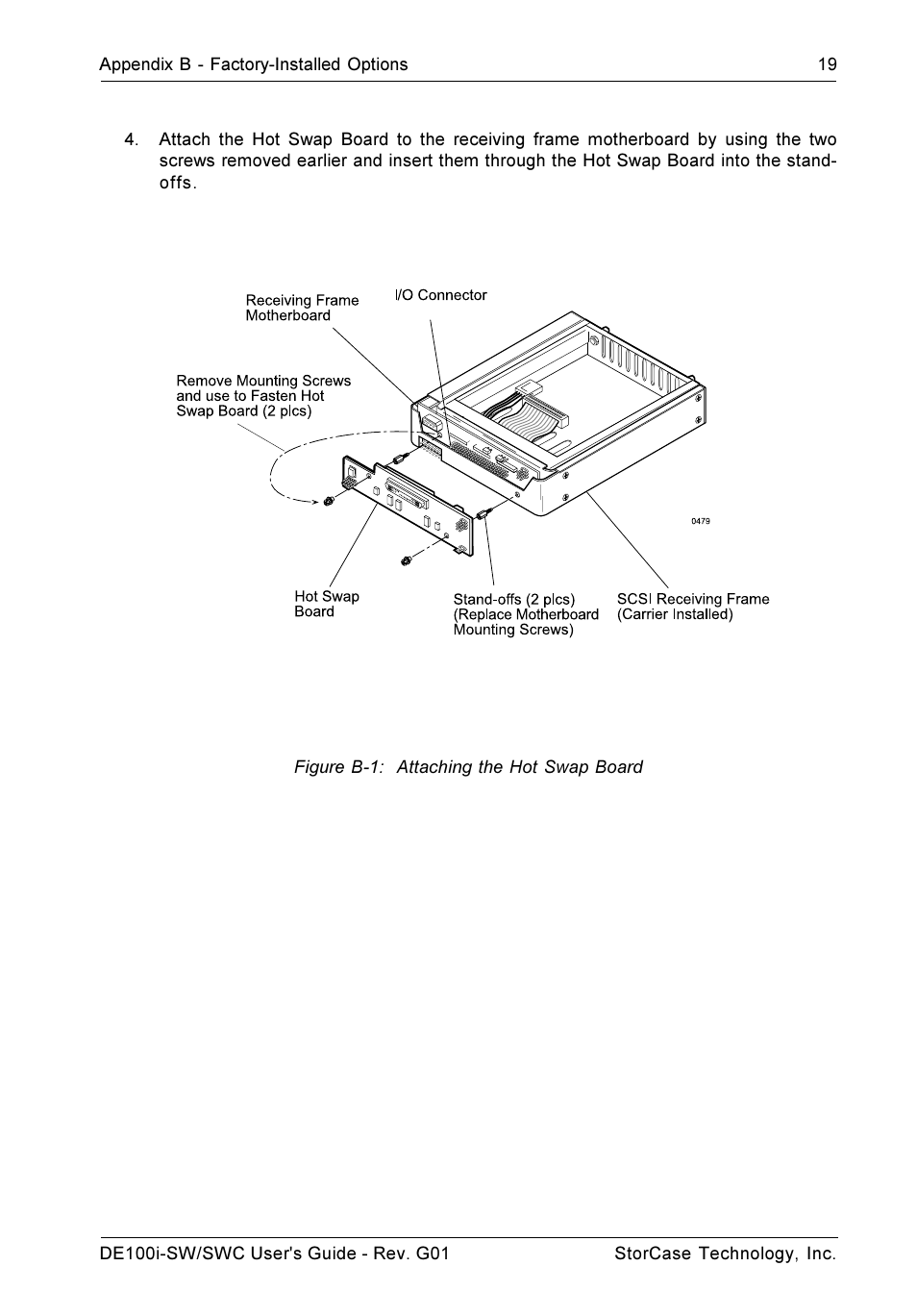 StorCase Technology DE100i-SWC User Manual | Page 26 / 35
