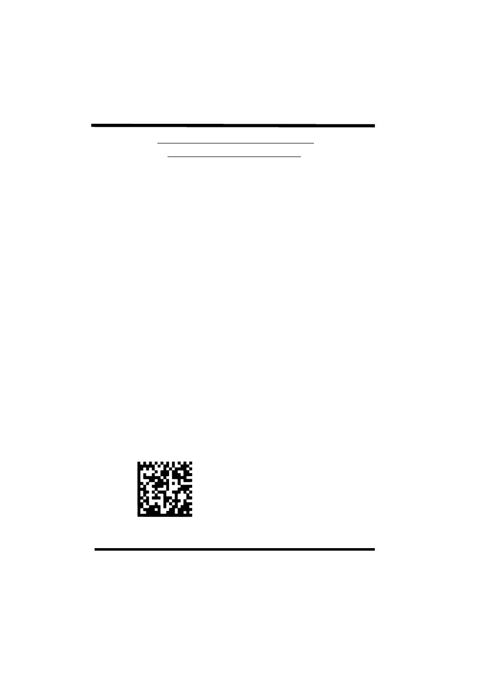 Two-dimensional bar codes data matrix, data format, Two-dimensional bar codes, Data matrix, data format | SATO XL400/410 User Manual | Page 152 / 212