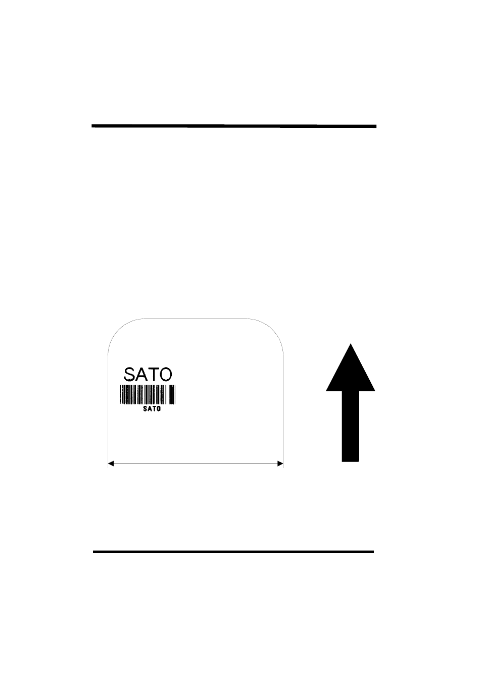 Label feed direct io n 70mm | SATO XL400/410 User Manual | Page 18 / 212