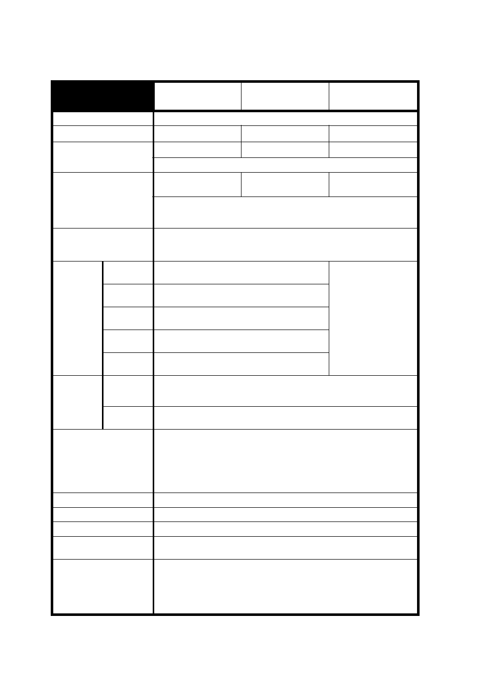 1 general specifications (cont’d) | SATO GT424 User Manual | Page 10 / 152