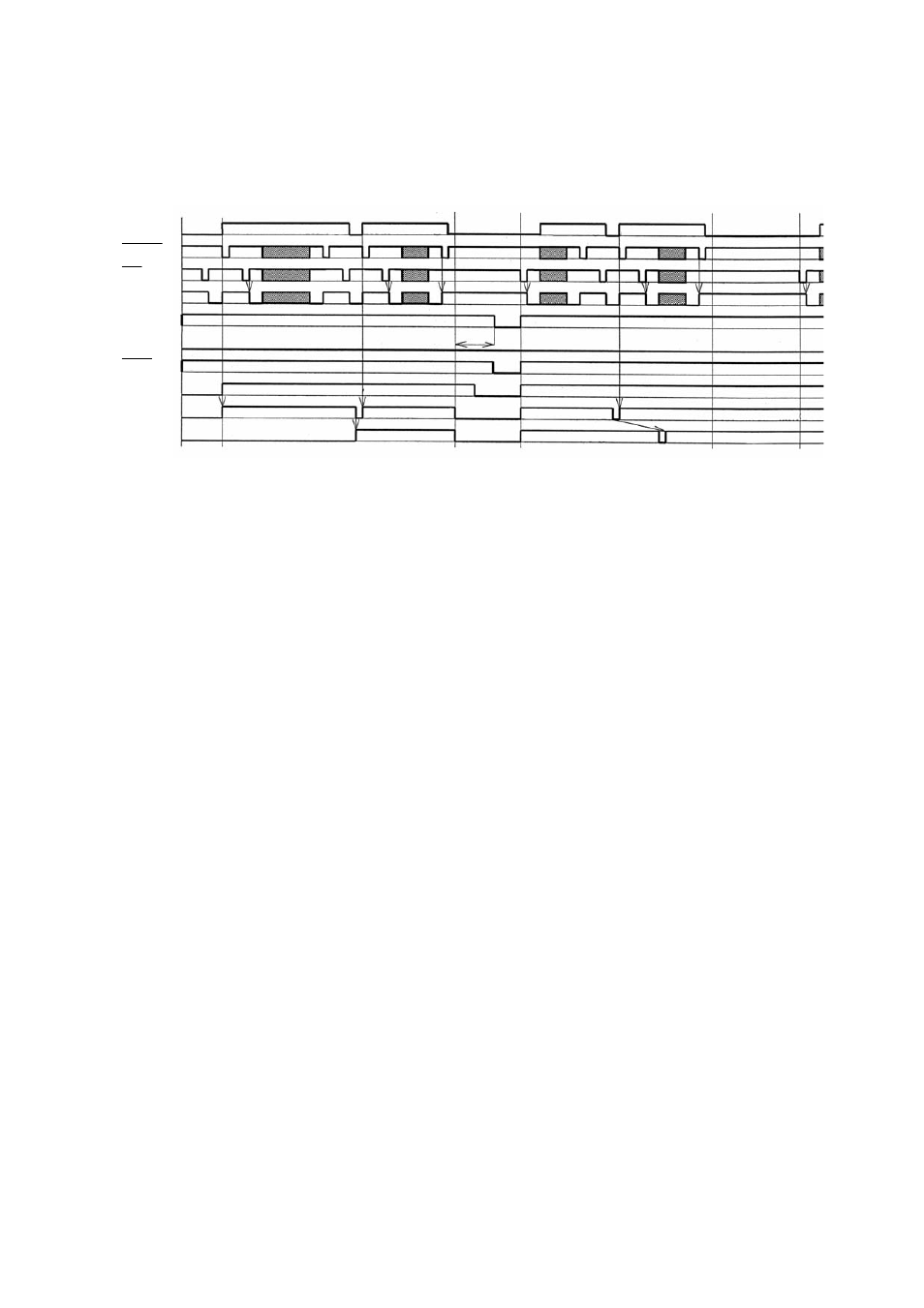 19 multi job buffer, 19 multi, Buffer -37 | Timing chart — normal processing | SATO GT424 User Manual | Page 119 / 152