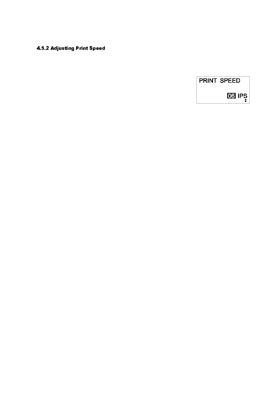 Adjusting print speed 4-5 | SATO GT424 User Manual | Page 81 / 152
