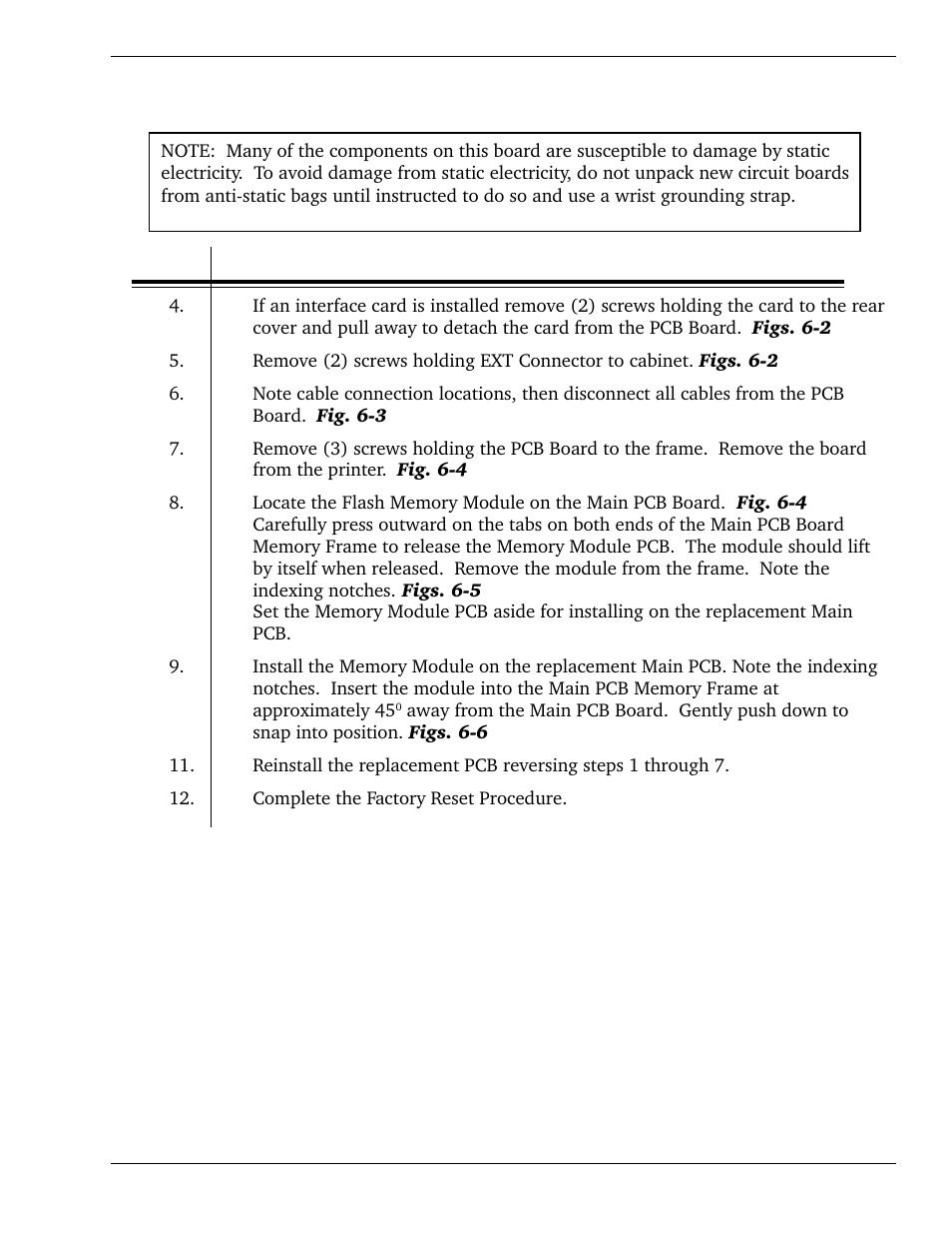 Replacing the main circuit board | SATO CL 408e User Manual | Page 103 / 219