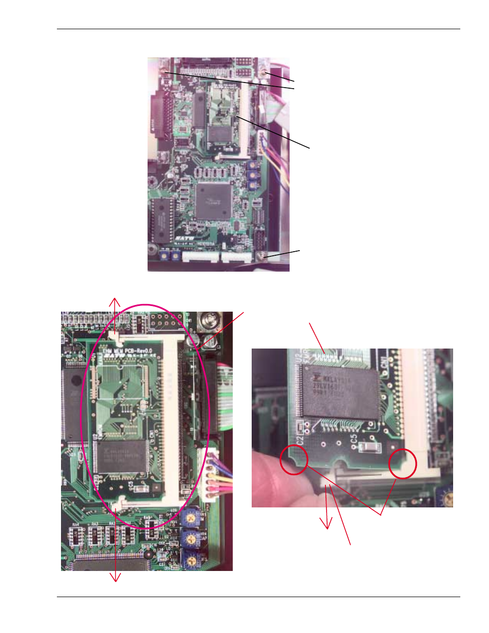 Replacing the main circuit board | SATO CL 408e User Manual | Page 105 / 219