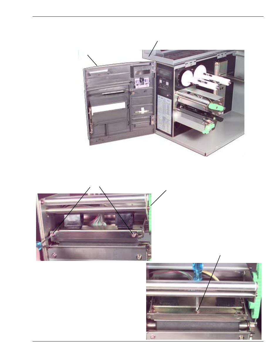 Replacing the print head | SATO CL 408e User Manual | Page 115 / 219
