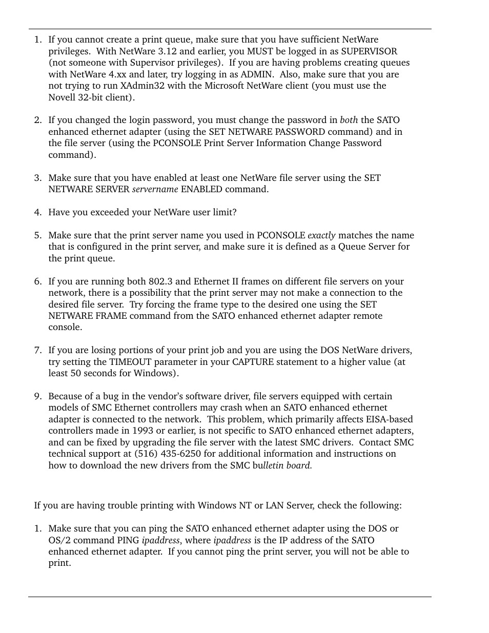 SATO CL 408e User Manual | Page 144 / 219