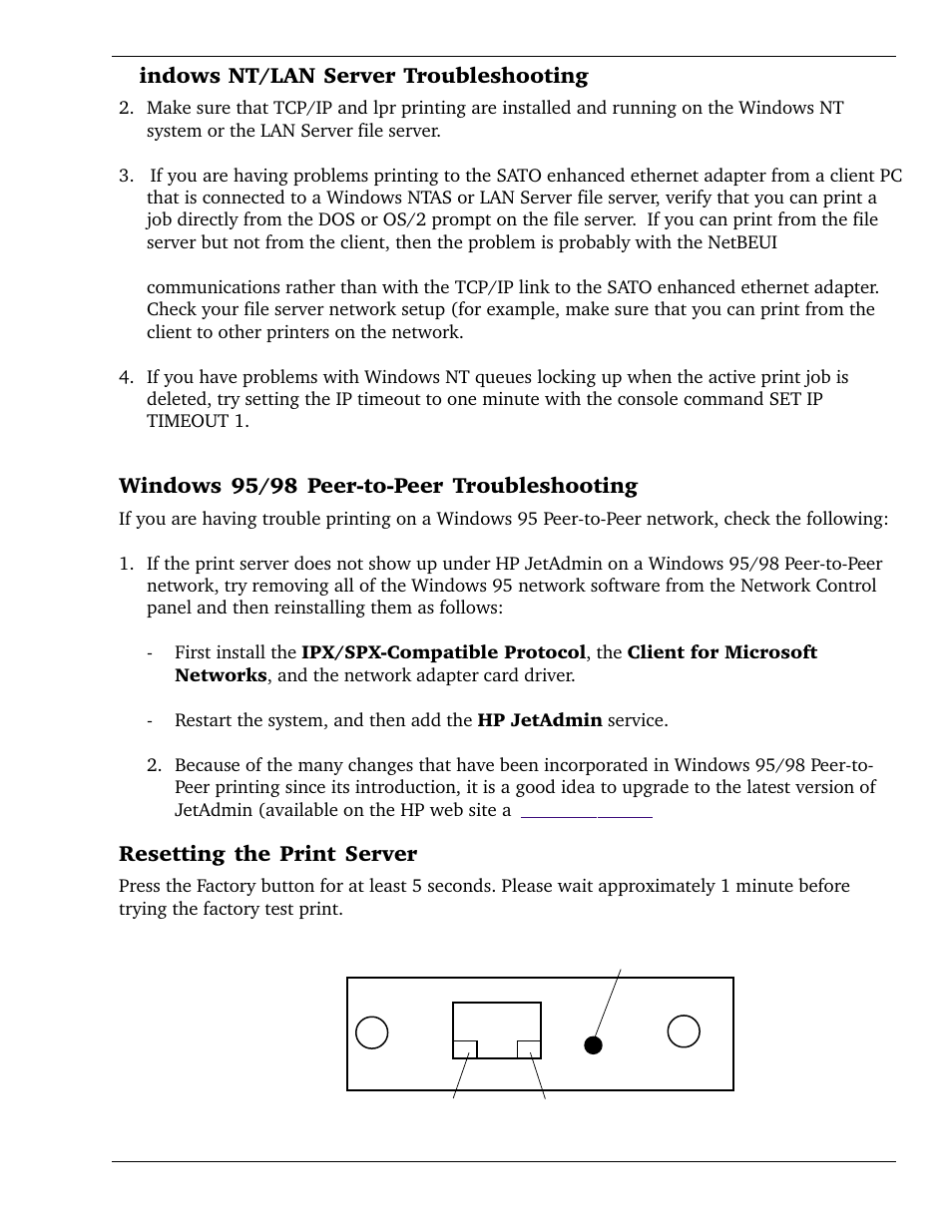 SATO CL 408e User Manual | Page 145 / 219