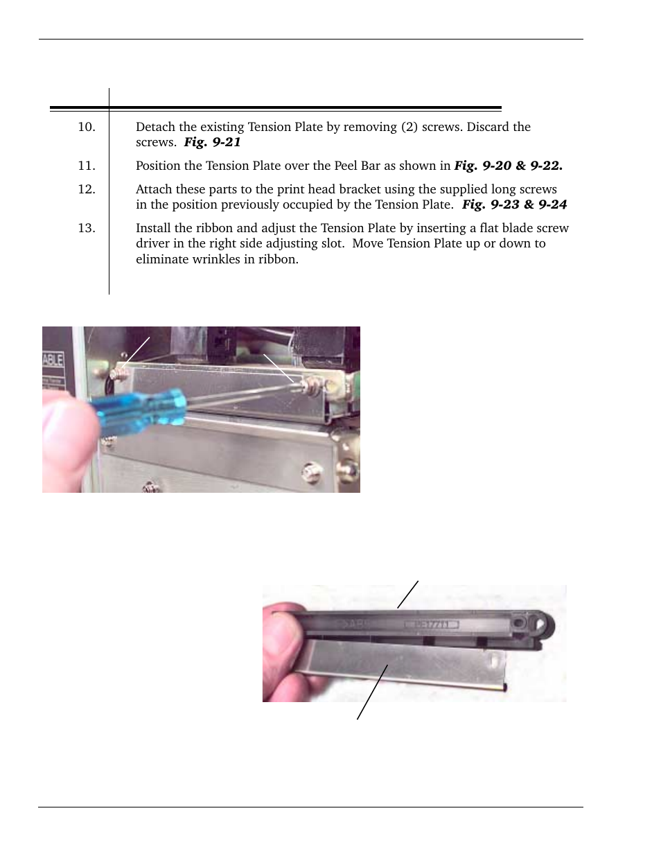 Label dispenser installation | SATO CL 408e User Manual | Page 166 / 219