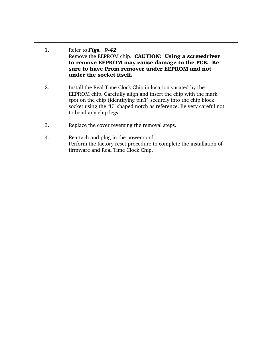 Real time clock installation | SATO CL 408e User Manual | Page 181 / 219