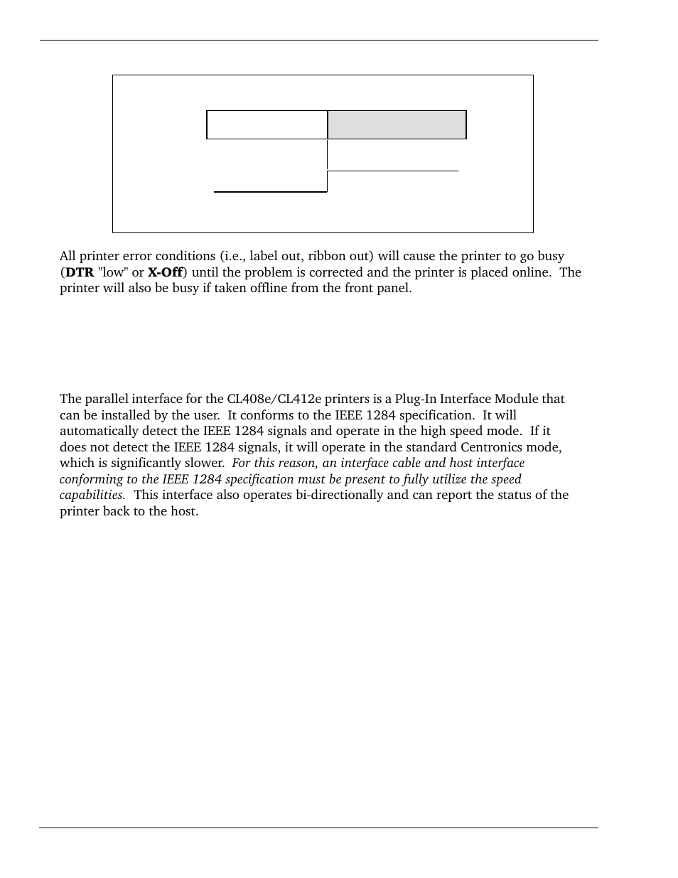 The receive buffer, Data streams | SATO CL 408e User Manual | Page 64 / 219