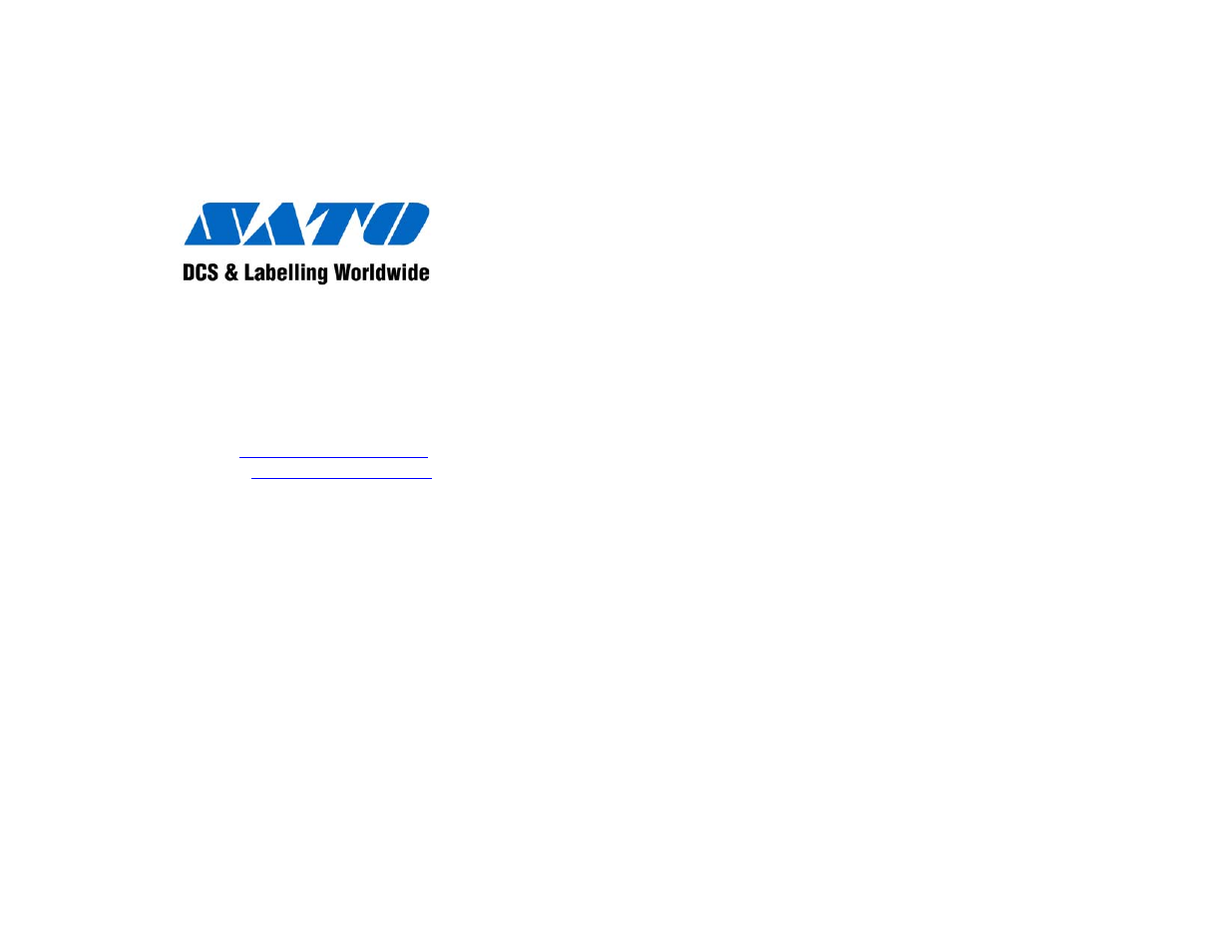 SATO CL612e User Manual | Page 2 / 10