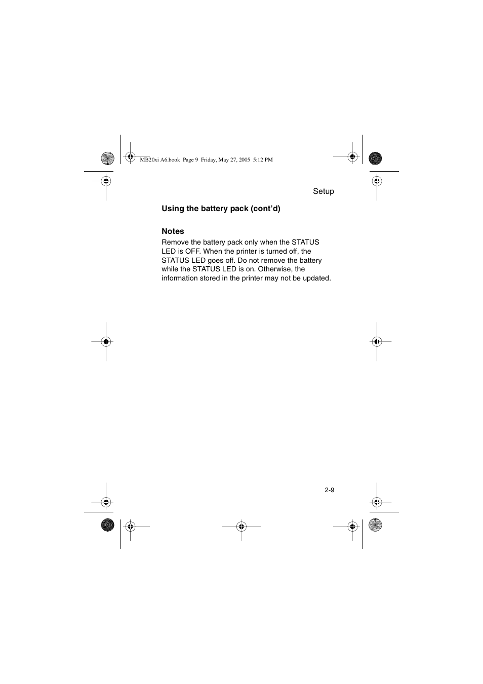 SATO MB200/201i User Manual | Page 23 / 71