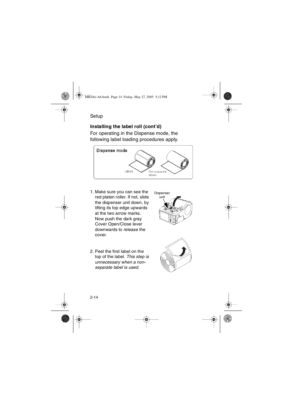 SATO MB200/201i User Manual | Page 28 / 71