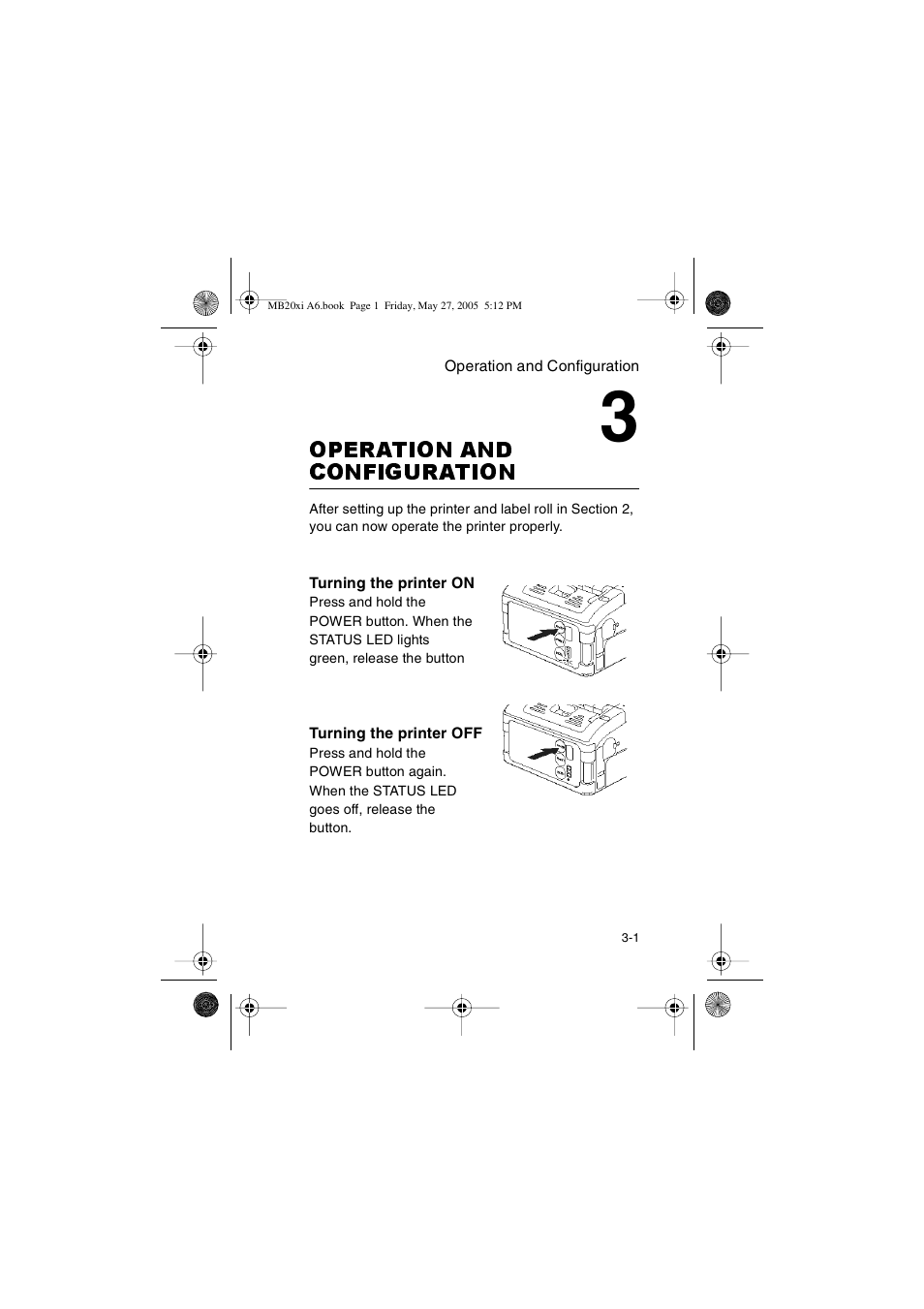 SATO MB200/201i User Manual | Page 31 / 71