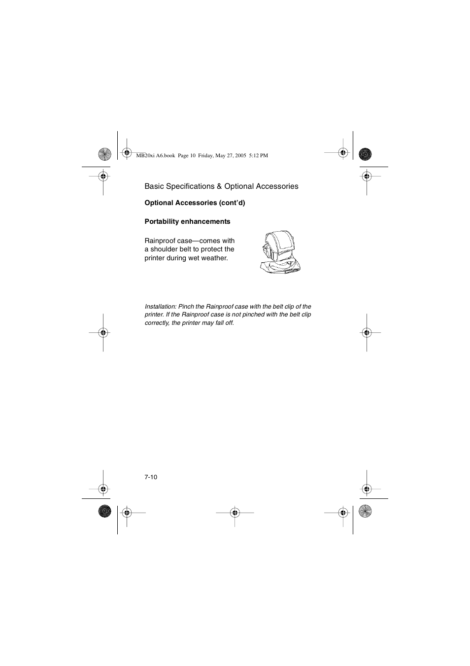 SATO MB200/201i User Manual | Page 68 / 71