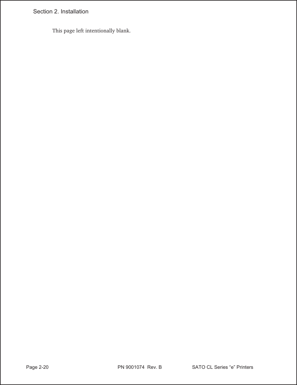 SATO CL408e User Manual | Page 37 / 103