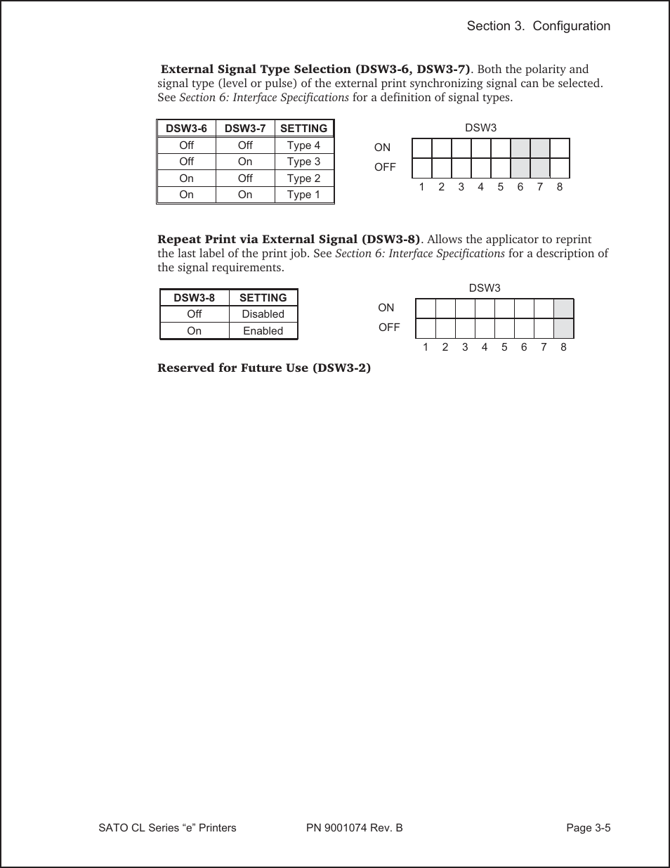 SATO CL408e User Manual | Page 42 / 103