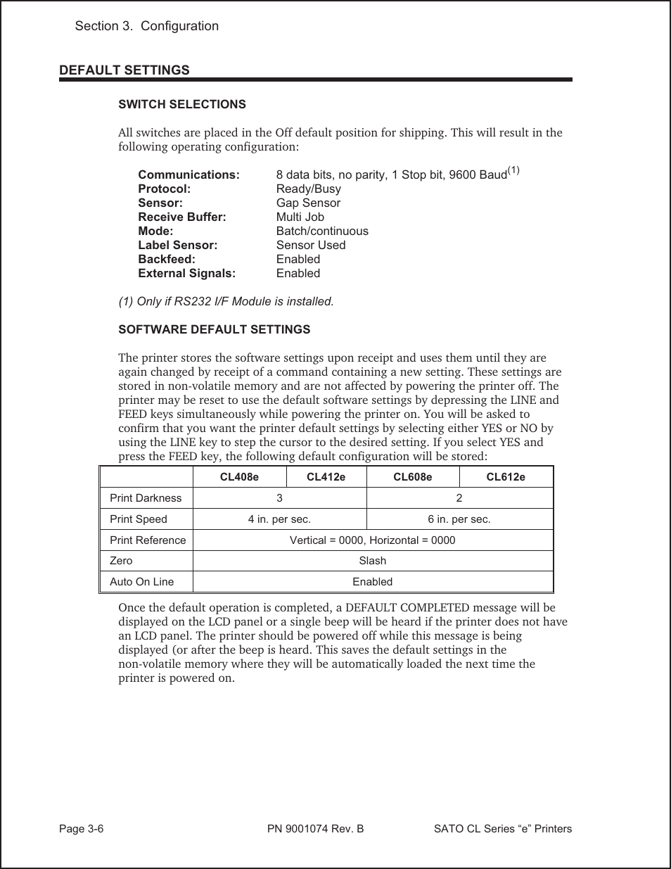 SATO CL408e User Manual | Page 43 / 103