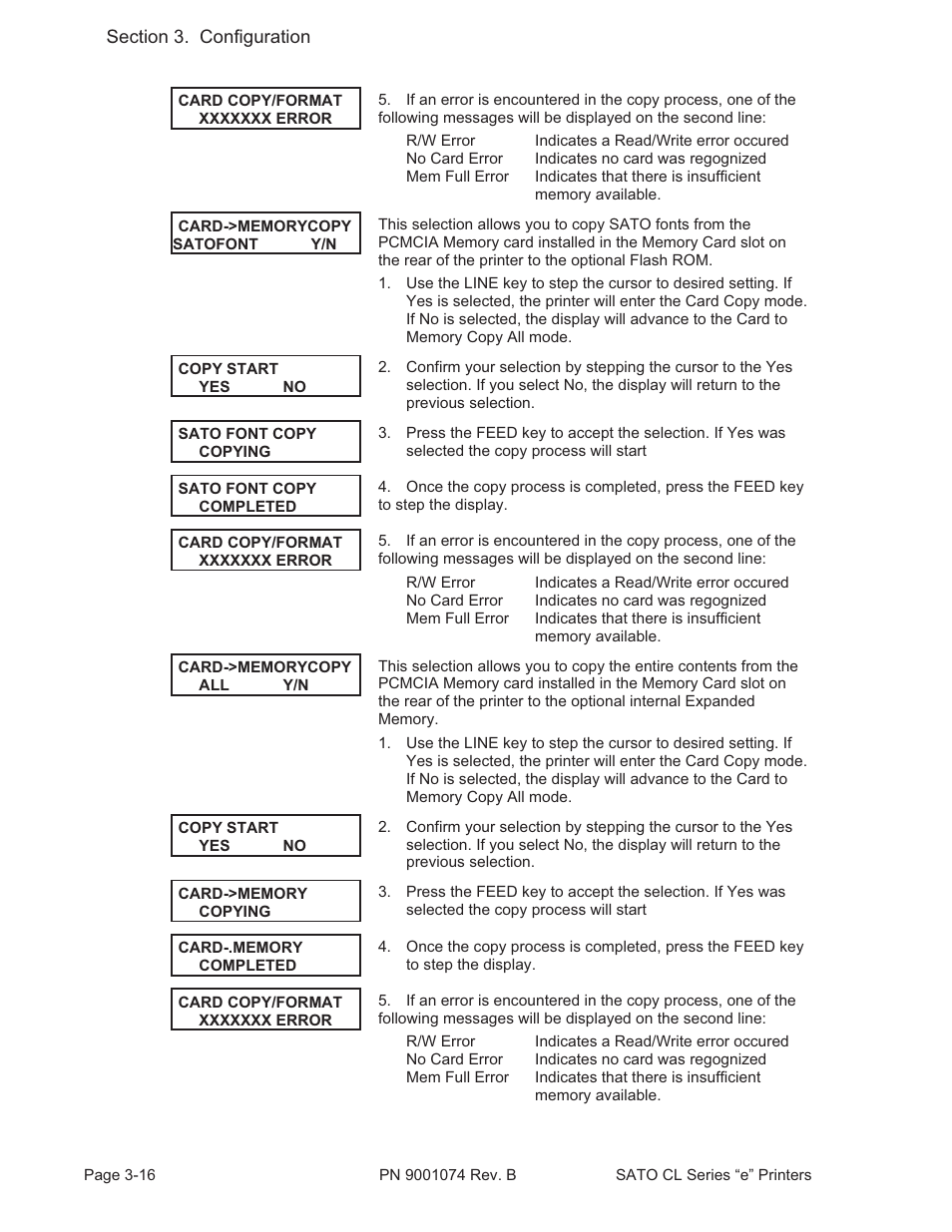 SATO CL408e User Manual | Page 53 / 103
