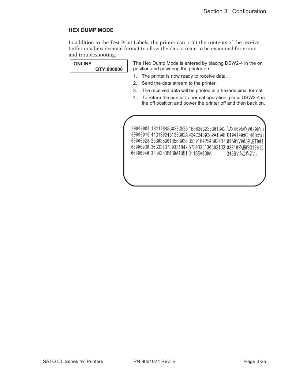 SATO CL408e User Manual | Page 62 / 103
