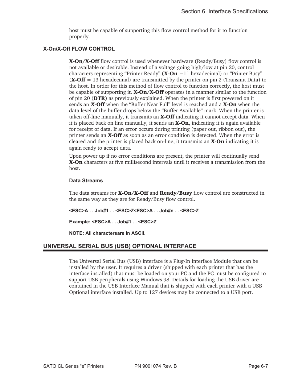 SATO CL408e User Manual | Page 82 / 103